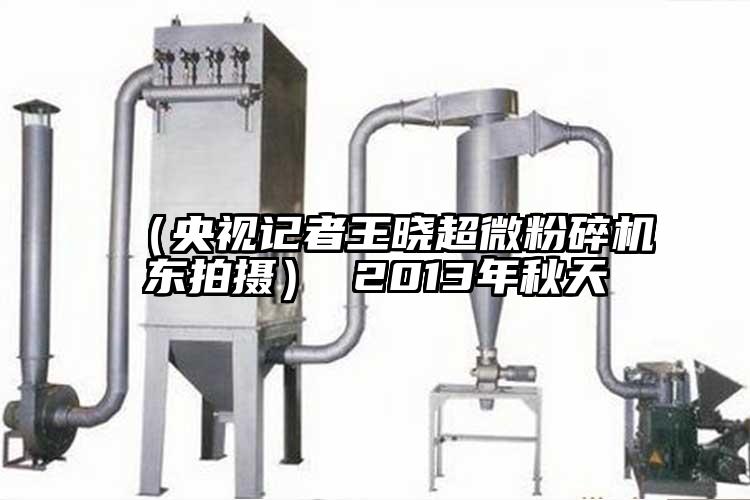 （央視記者王曉超微青青草下载安装東拍攝） 2013年秋天