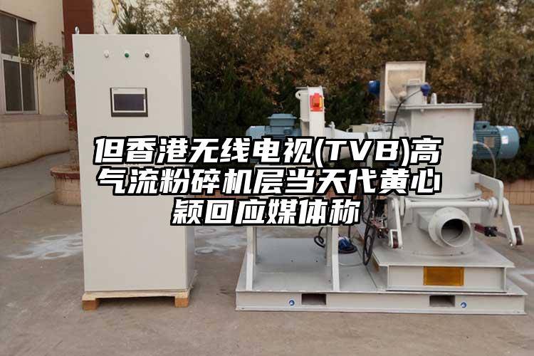 但香港無線電視(TVB)高氣流青青草下载安装層當天代黃心穎回應媒體稱